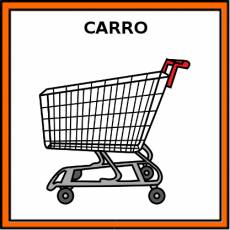 CARRO (SUPERMERCADO) - Pictograma (color)