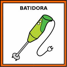 BATIDORA (DE MANO) - Pictograma (color)