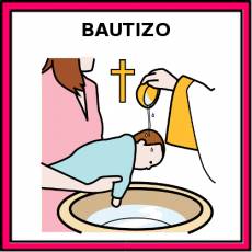 BAUTIZO - Pictograma (color)