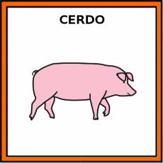 CERDO - Pictograma (color)