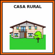 CASA RURAL - Pictograma (color)