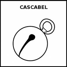 CASCABEL - Pictograma (blanco y negro)