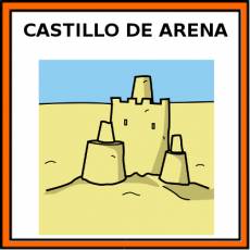 CASTILLO DE ARENA - Pictograma (color)