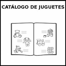 CATÁLOGO DE JUGUETES - Pictograma (blanco y negro)