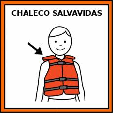 CHALECO SALVAVIDAS - Pictograma (color)