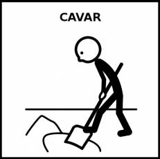 CAVAR - Pictograma (blanco y negro)