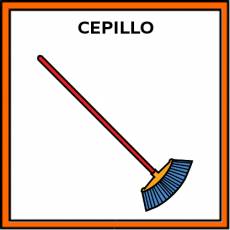 CEPILLO (DE BARRER) - Pictograma (color)