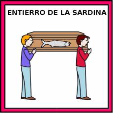 ENTIERRO DE LA SARDINA - Pictograma (color)