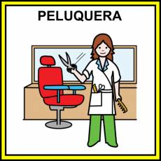 PELUQUERA - Pictograma (color)