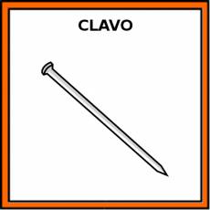 CLAVO - Pictograma (color)