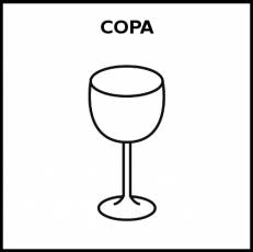 COPA - Pictograma (blanco y negro)