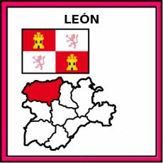 LEÓN (PROVINCIA) - Pictograma (color)