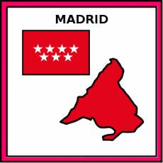MADRID (PROVINCIA) - Pictograma (color)