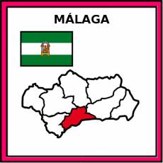 MÁLAGA - Pictograma (color)