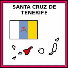 SANTA CRUZ DE TENERIFE - Pictograma (color)