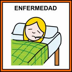 ENFERMEDAD - Pictograma (color)