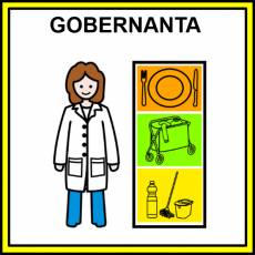 GOBERNANTA - Pictograma (color)
