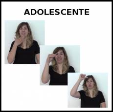 ADOLESCENTE (CHICO) - Signo