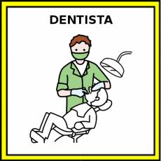 DENTISTA (HOMBRE) - Pictograma (color)