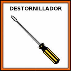 DESTORNILLADOR - Pictograma (color)