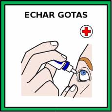 ECHAR GOTAS - Pictograma (color)