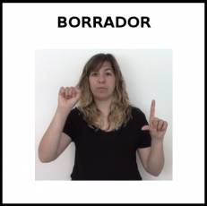 BORRADOR (PIZARRA) - Signo