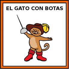 EL GATO CON BOTAS - Pictograma (color)