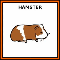HÁMSTER - Pictograma (color)