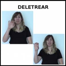 DELETREAR - Signo