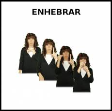 ENHEBRAR (AGUJA) - Signo