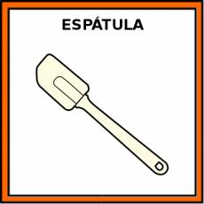 ESPÁTULA (COCINA) - Pictograma (color)