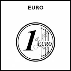 EURO - Pictograma (blanco y negro)
