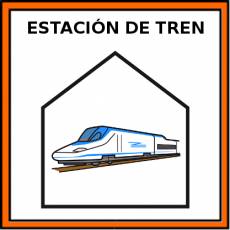 ESTACIÓN DE TREN - Pictograma (color)