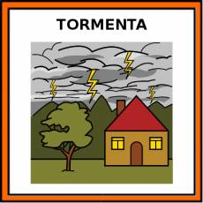 TORMENTA - Pictograma (color)