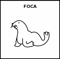 FOCA - Pictograma (blanco y negro)