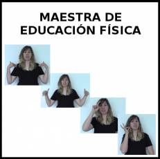 MAESTRA DE EDUCACIÓN FÍSICA - Signo