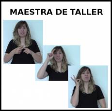 MAESTRA DE TALLER - Signo