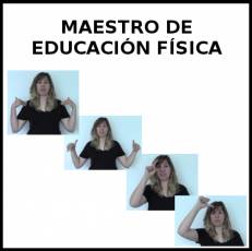 MAESTRO DE EDUCACIÓN FÍSICA - Signo