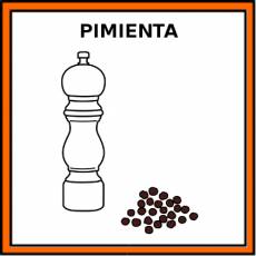 PIMIENTA - Pictograma (color)