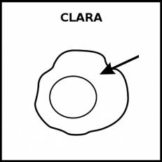 CLARA - Pictograma (blanco y negro)