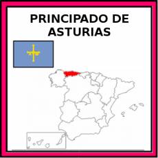 PRINCIPADO DE ASTURIAS - Pictograma (color)