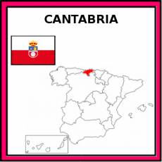 CANTABRIA (COMUNIDAD) - Pictograma (color)