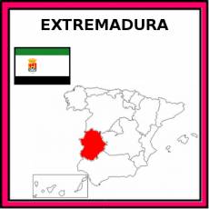 EXTREMADURA - Pictograma (color)