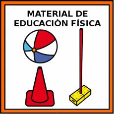MATERIAL DE EDUCACIÓN FÍSICA - Pictograma (color)
