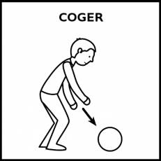 COGER - Pictograma (blanco y negro)