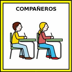 COMPAÑEROS - Pictograma (color)