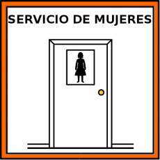 SERVICIO DE MUJERES - Pictograma (color)