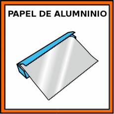PAPEL DE ALUMINIO - Pictograma (color)