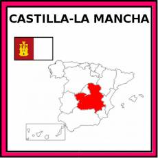 CASTILLA-LA MANCHA - Pictograma (color)