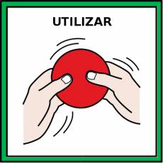 UTILIZAR - Pictograma (color)